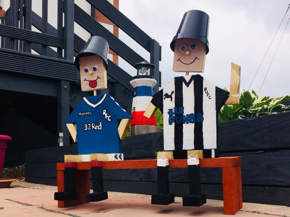Gazza and Lovenpants – the Flower Pot Men